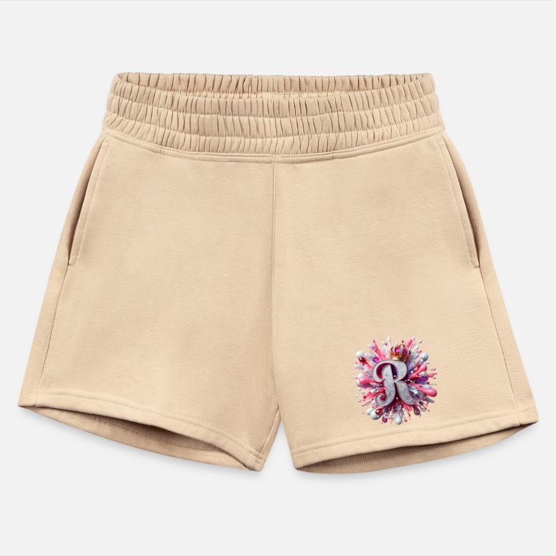 Royal Glitter Monogram with Crown