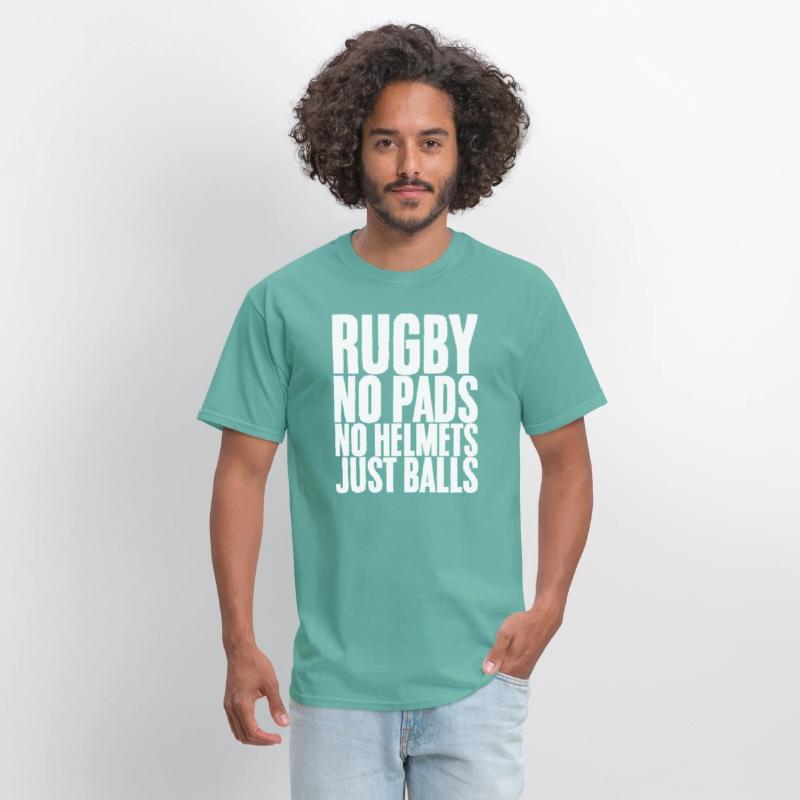 Rugby No Pads No Helmets Just Balls
