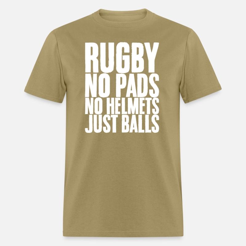 Rugby No Pads No Helmets Just Balls