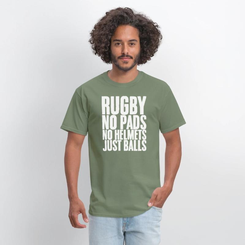 Rugby No Pads No Helmets Just Balls