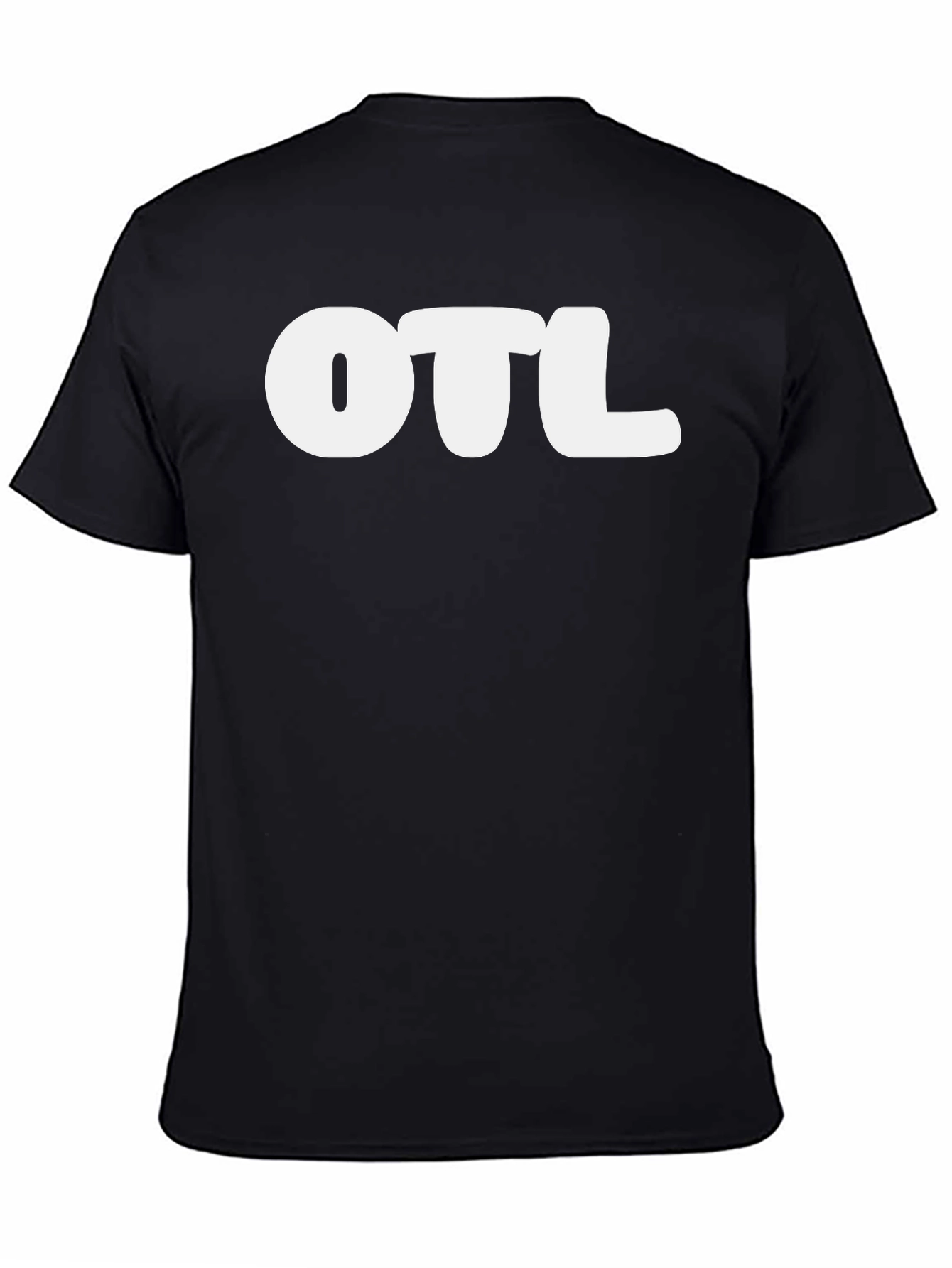 OTL Black Graphic Tee - Casual Comfort