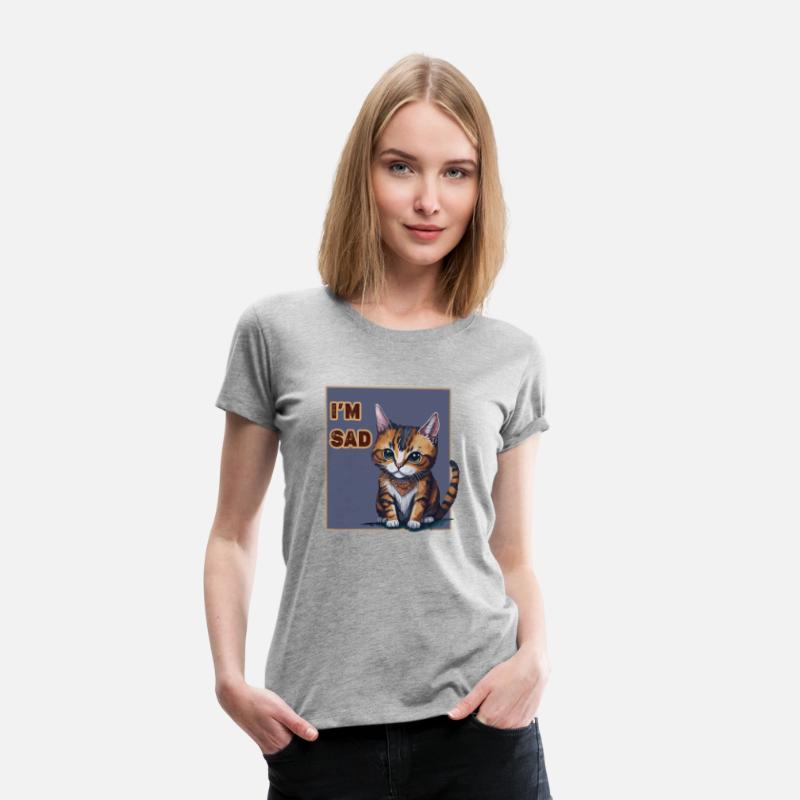 Sad cat-shirt