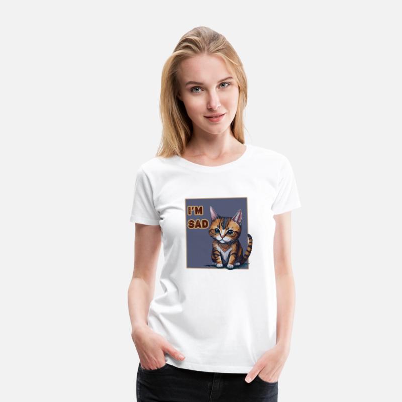 Sad cat-shirt