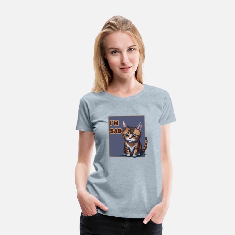 Sad cat-shirt