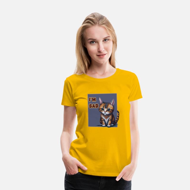 Sad cat-shirt