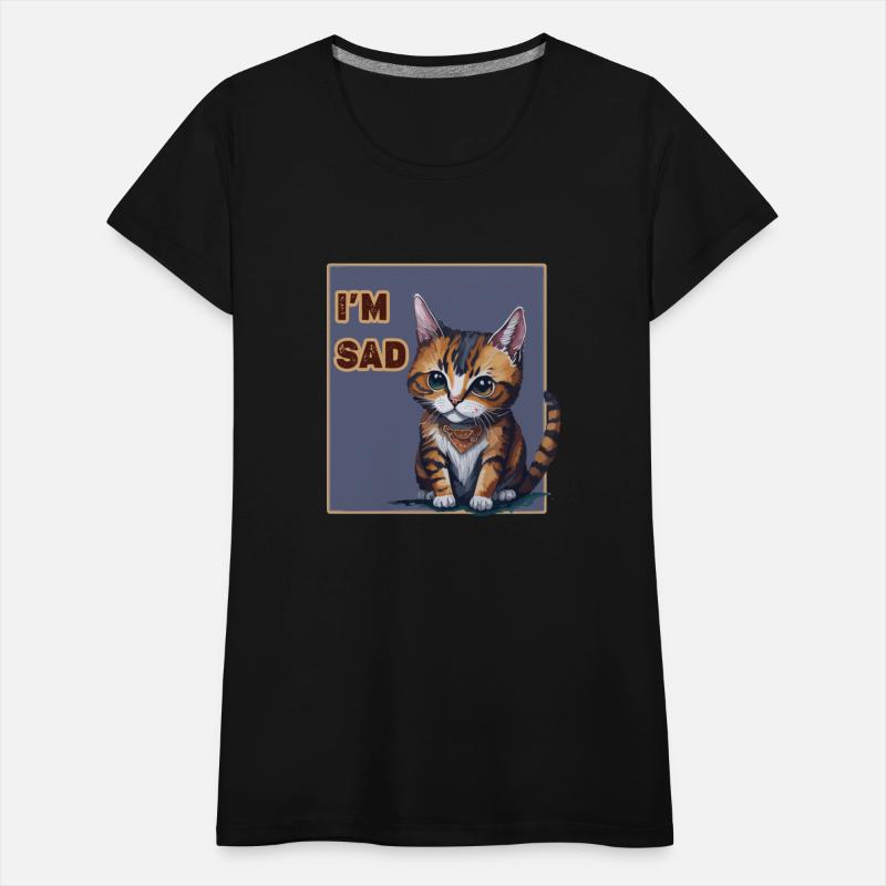 Sad cat-shirt