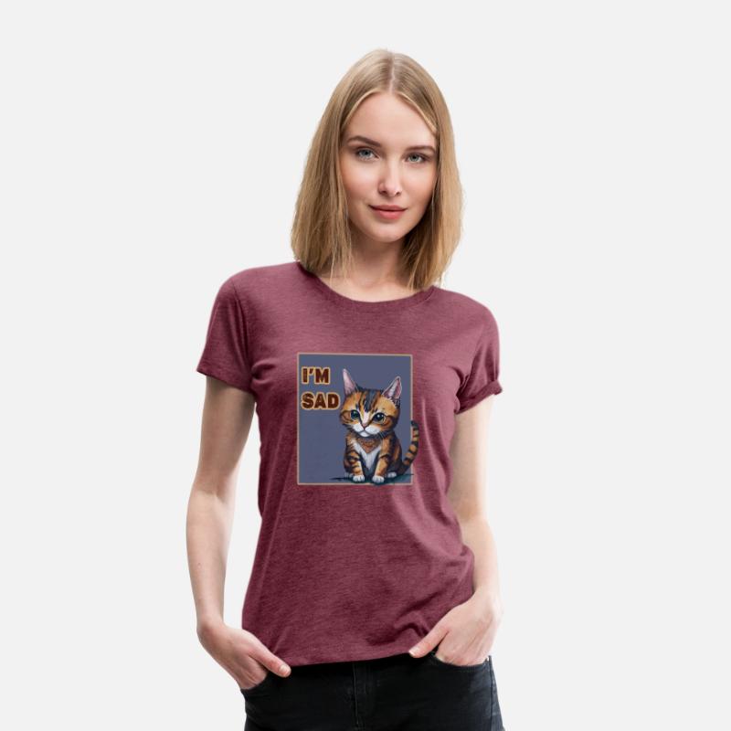 Sad cat-shirt