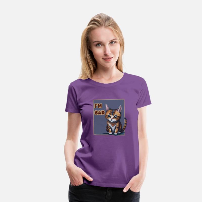 Sad cat-shirt