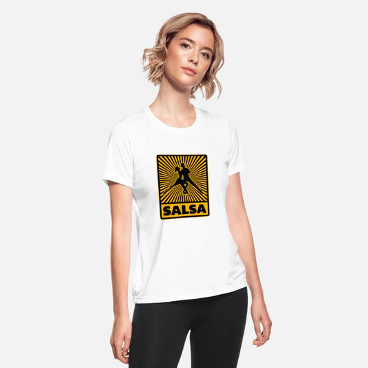 Salsa Dancing Pair Dance Move Yellow Cool Gift