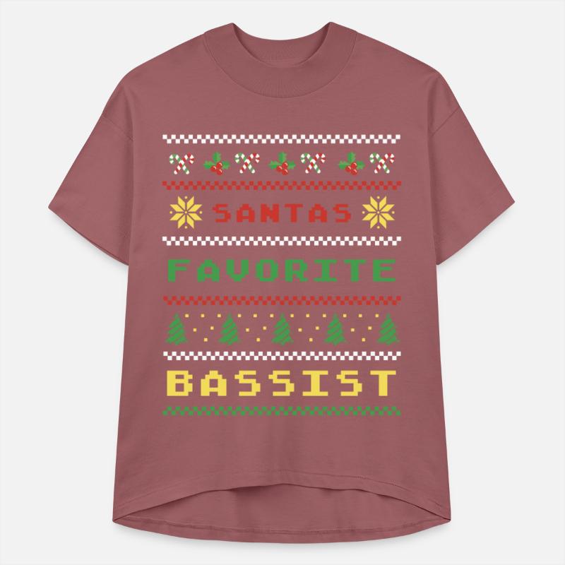 Santas Favorite Bassist Christmas Vibes