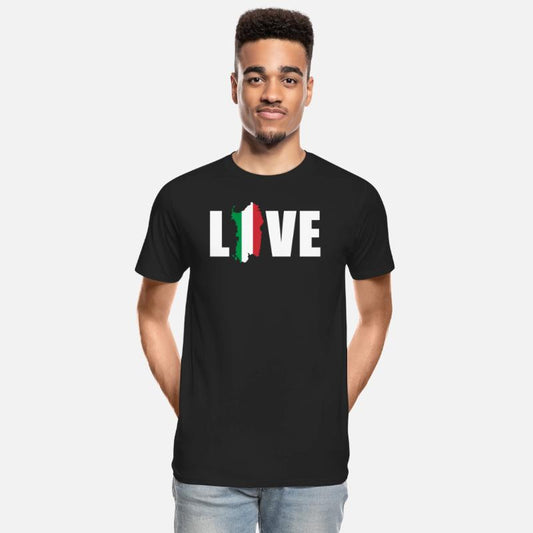 Sardinia Map Italian Island Holiday Gift