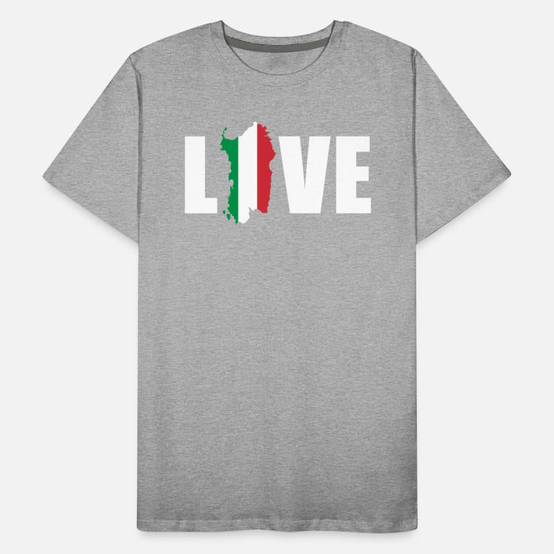 Sardinia Map Italian Island Holiday Gift