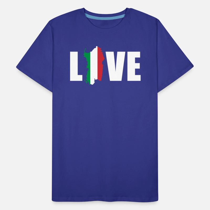 Sardinia Map Italian Island Holiday Gift