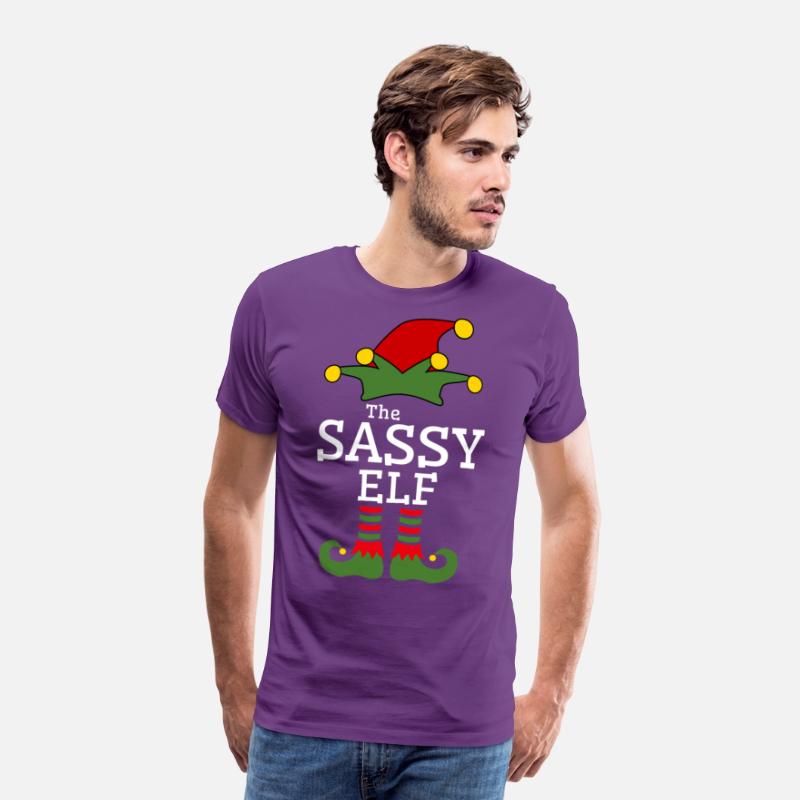 Sassy Elf Christmas T-Shirt Matching Family Group
