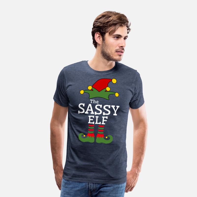 Sassy Elf Christmas T-Shirt Matching Family Group