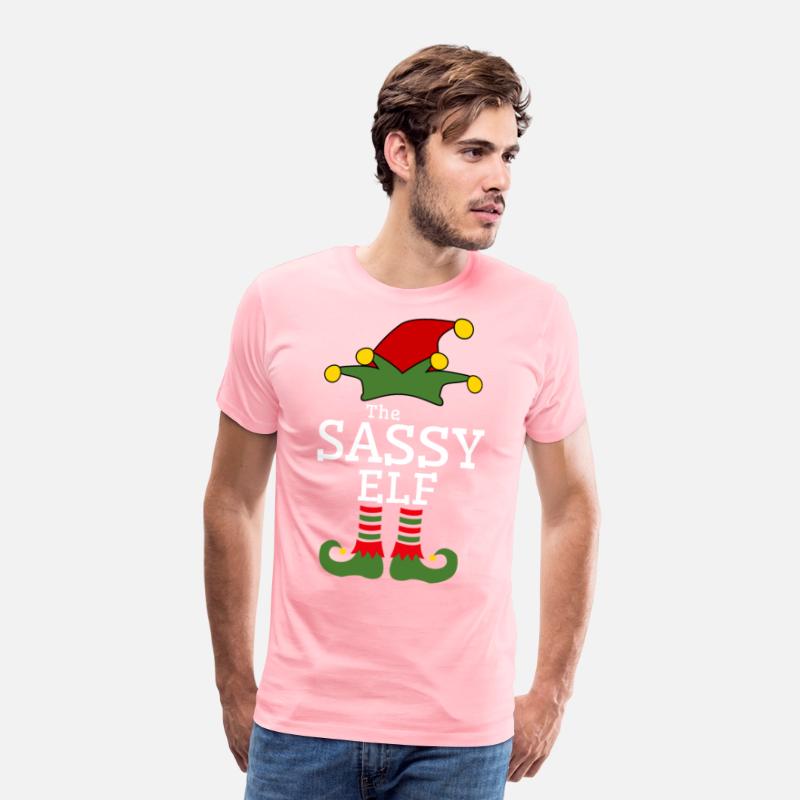 Sassy Elf Christmas T-Shirt Matching Family Group