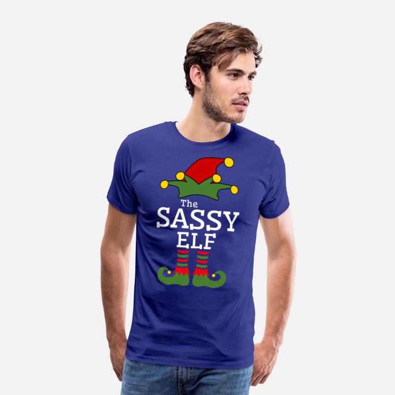 Sassy Elf Christmas T-Shirt Matching Family Group