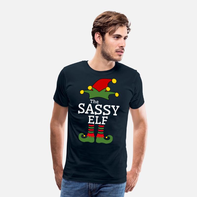 Sassy Elf Christmas T-Shirt Matching Family Group