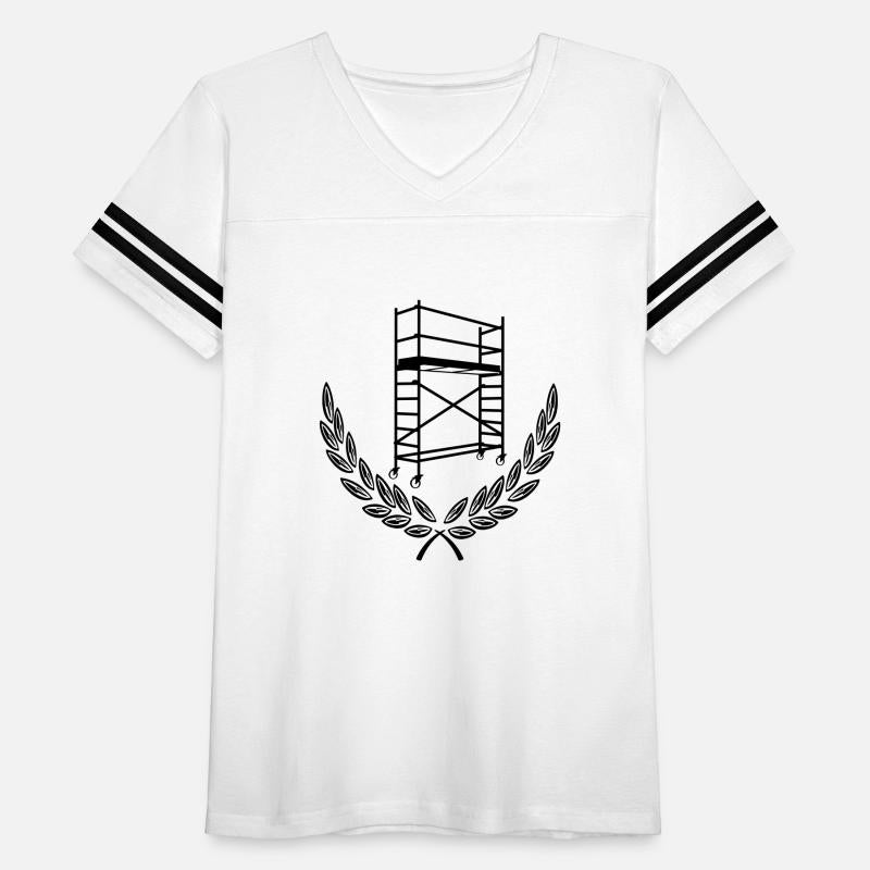 Scaffold in laurel wreath