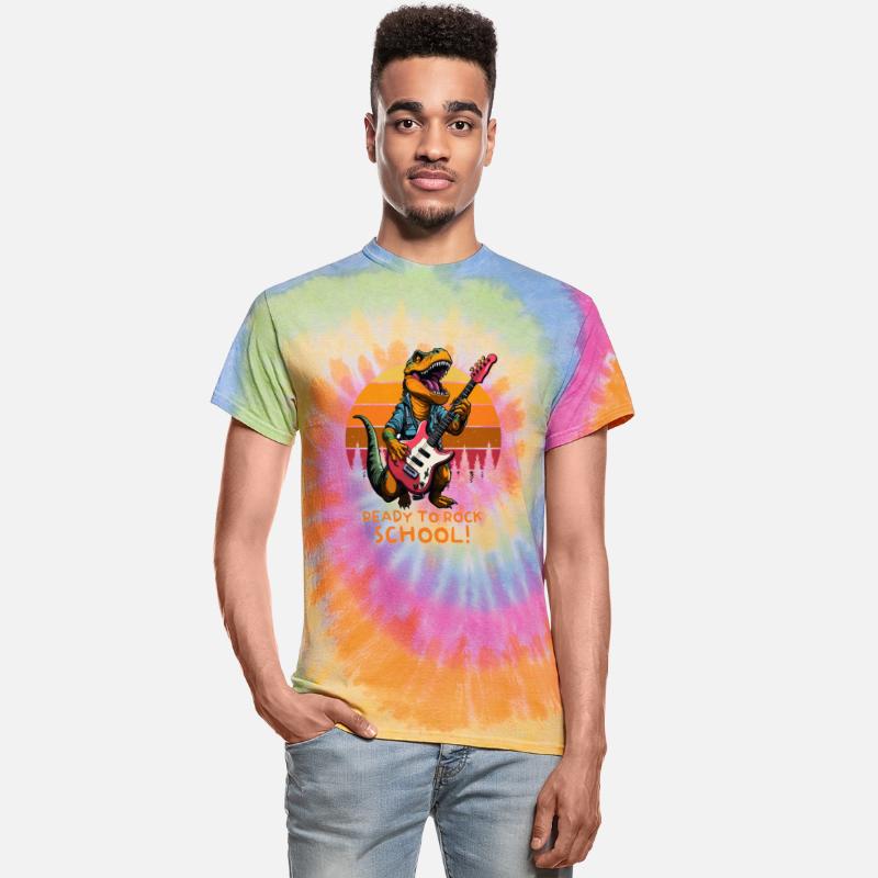 School Child School Start Retro Dino T-rex