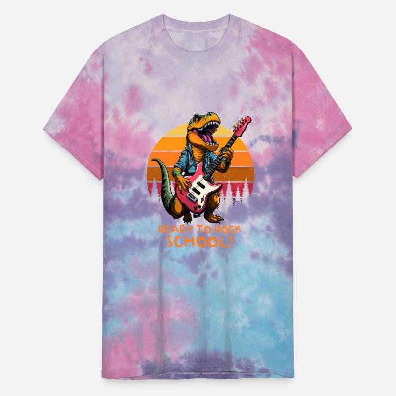 School Child School Start Retro Dino T-rex