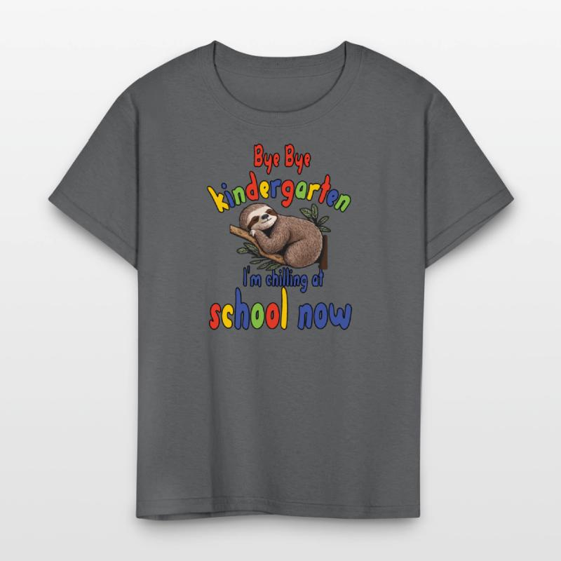 School kid, first grade, chill at school