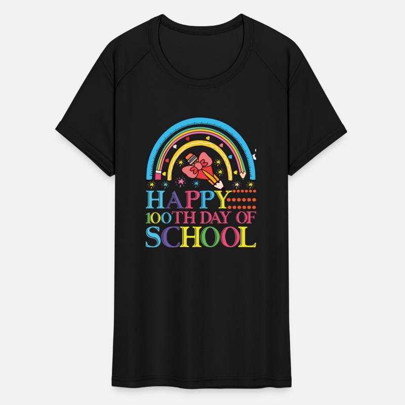 School Shirt Happy 100th Day Of School