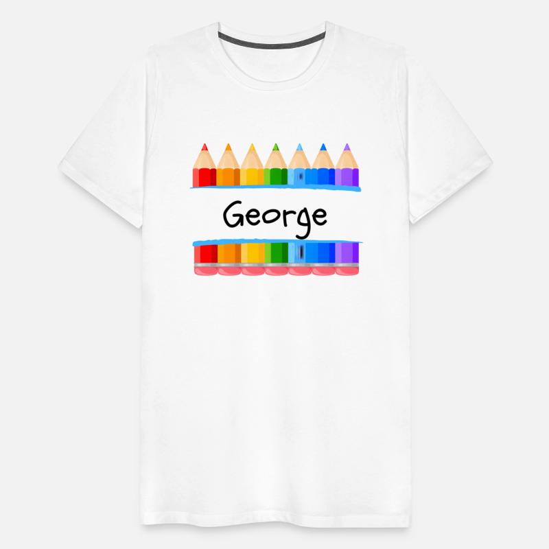 School Teacher Student Name George Kindergen Tag