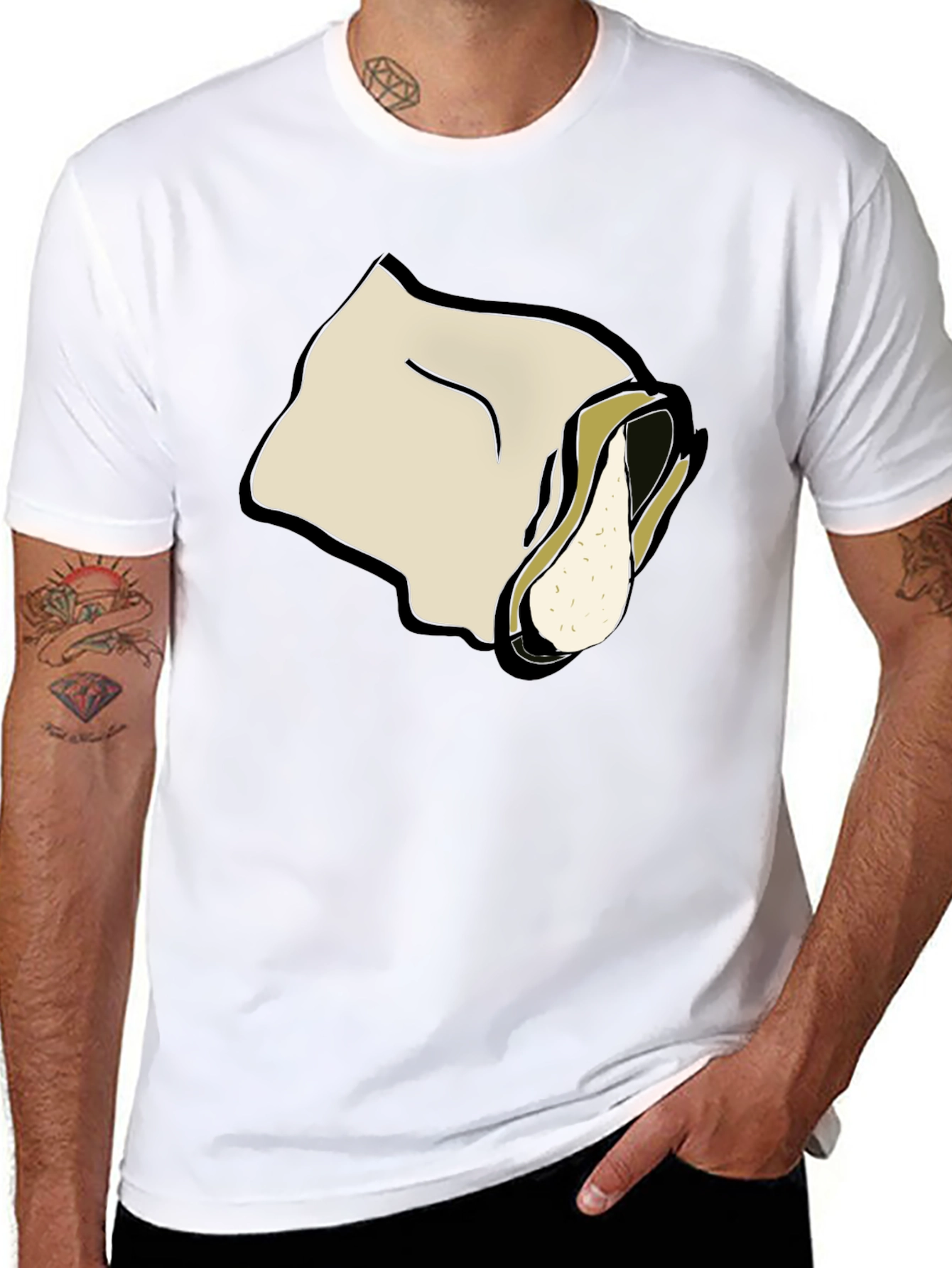 Burrito Graphic T-Shirt - Funny Food Tee