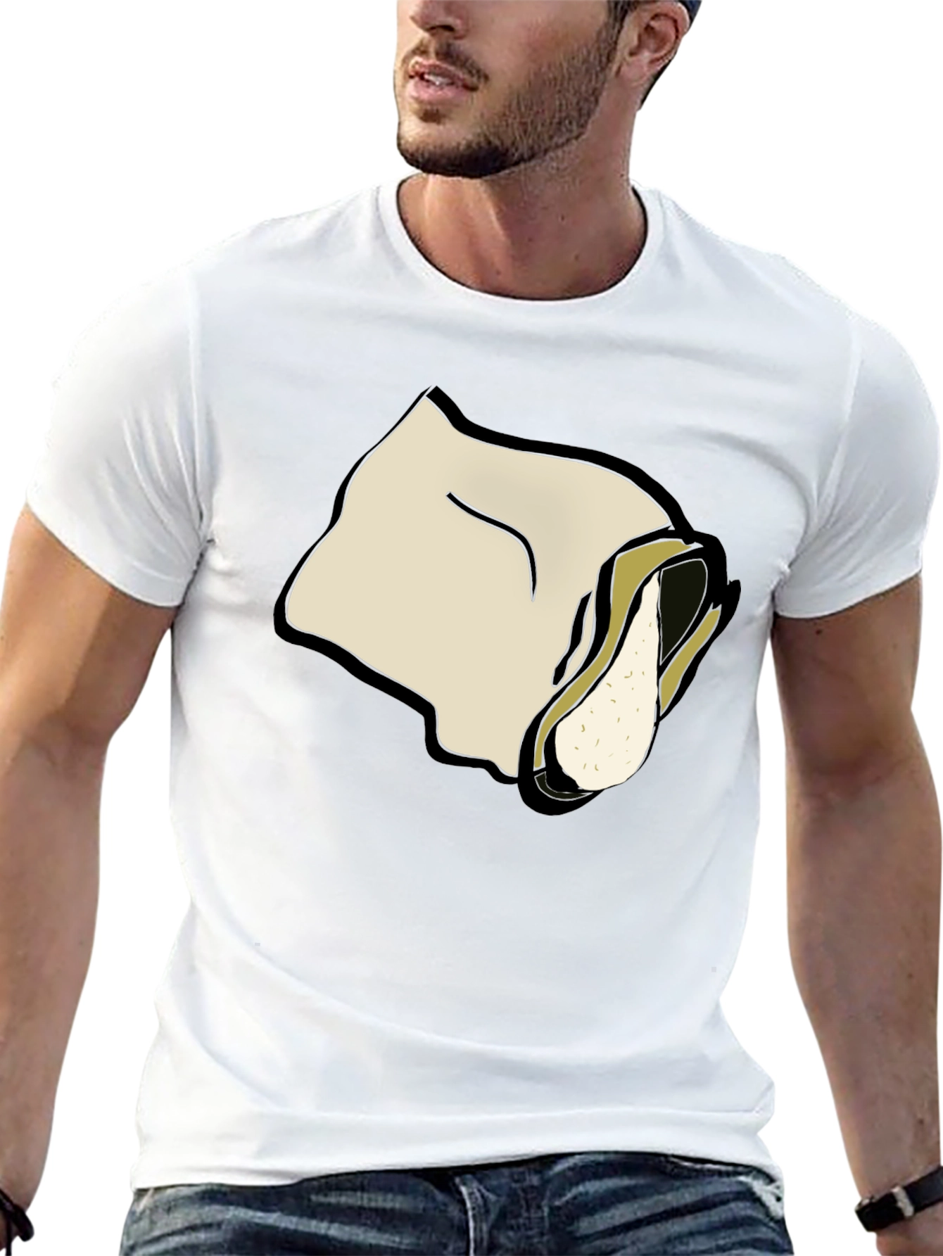 Burrito Graphic T-Shirt - Funny Food Tee