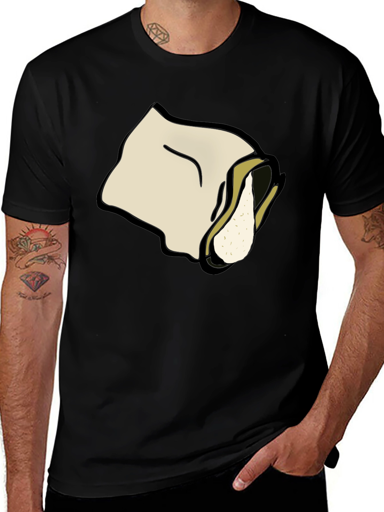 Burrito Graphic T-Shirt - Funny Food Tee