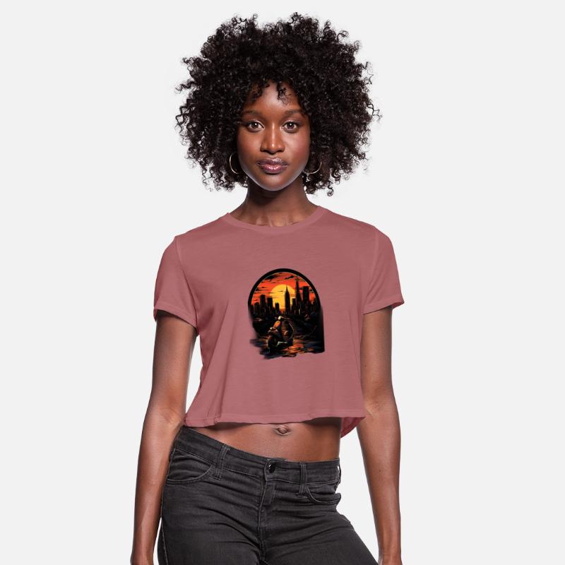 Scooter Motorcycle Moped Rider Vintage