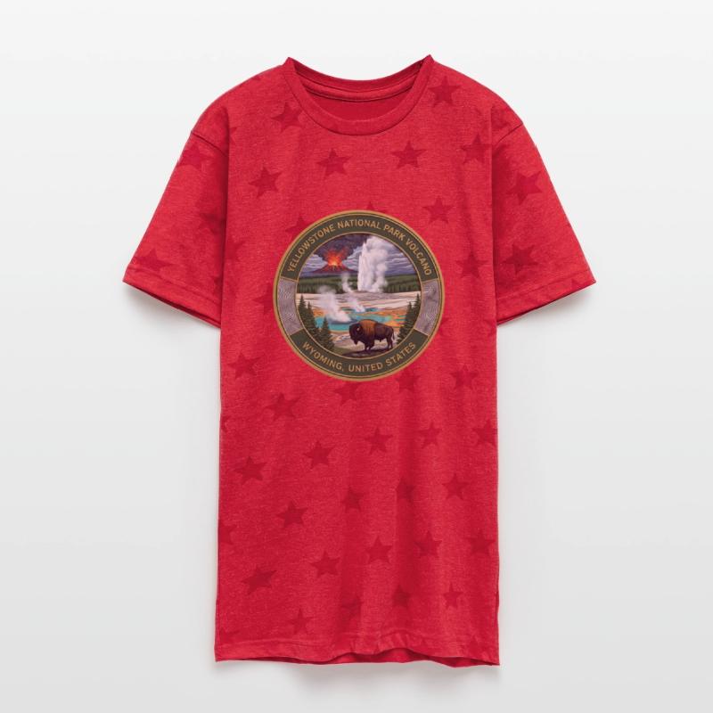 Seal of Yellowstone National Park Volcano Wyoming