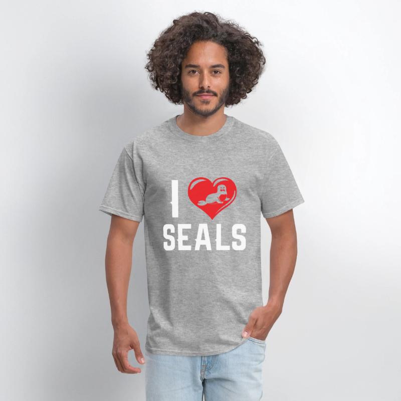 Seals Love Heart Antarctic Blubber Ocean Wildlife