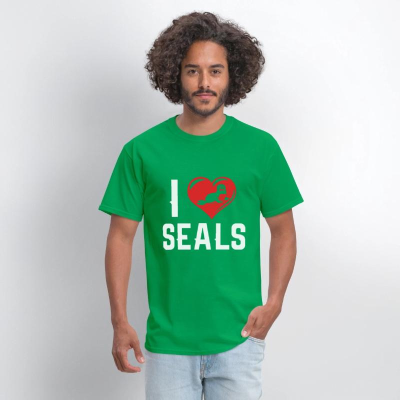 Seals Love Heart Antarctic Blubber Ocean Wildlife