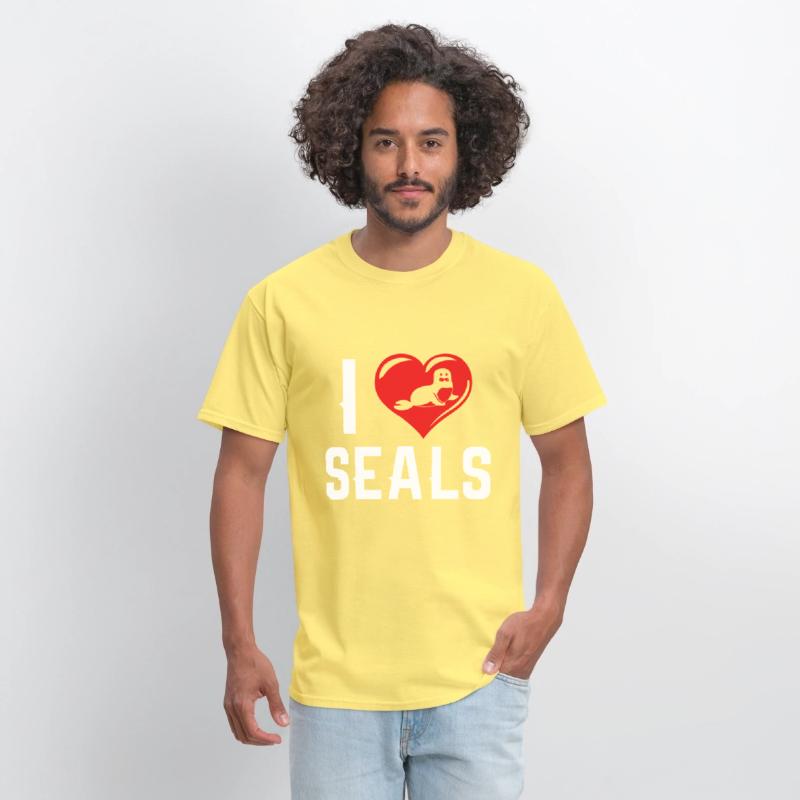 Seals Love Heart Antarctic Blubber Ocean Wildlife