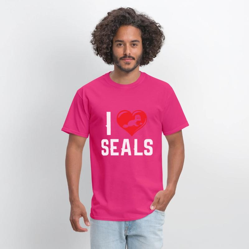 Seals Love Heart Antarctic Blubber Ocean Wildlife