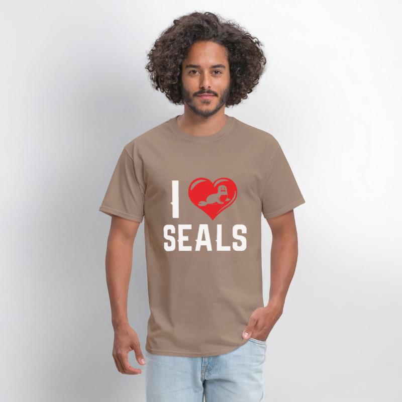 Seals Love Heart Antarctic Blubber Ocean Wildlife