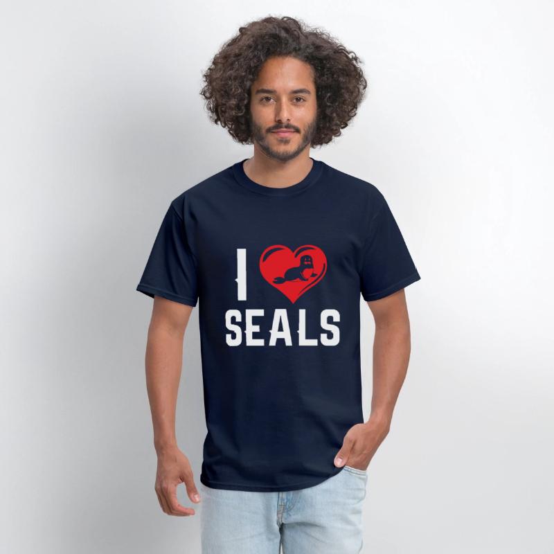 Seals Love Heart Antarctic Blubber Ocean Wildlife