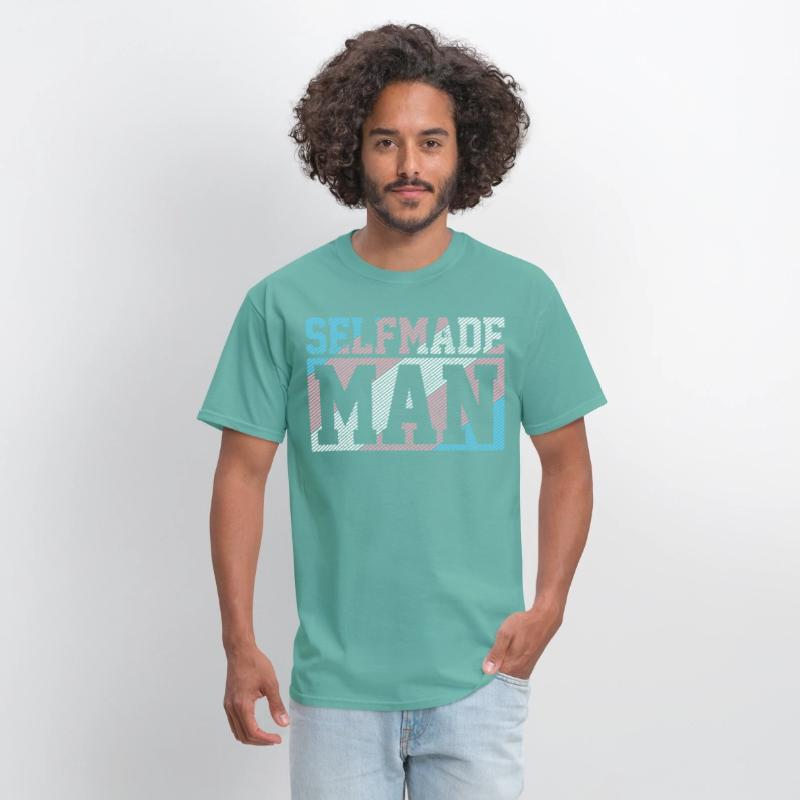 Selfmade Man Trans Pride Funny Transgender