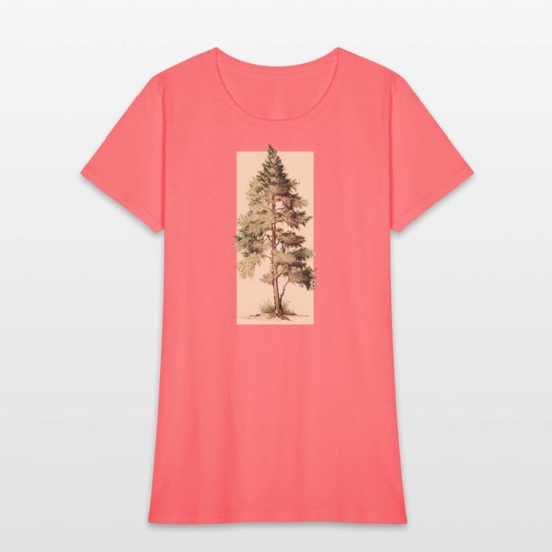 Serenity in Nature: Cedar Tree Art