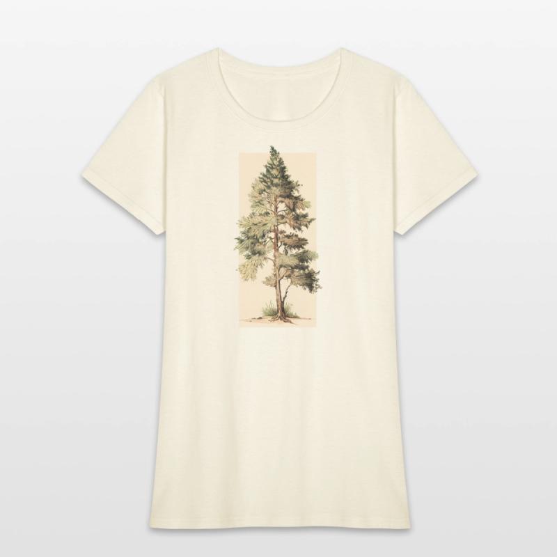 Serenity in Nature: Cedar Tree Art