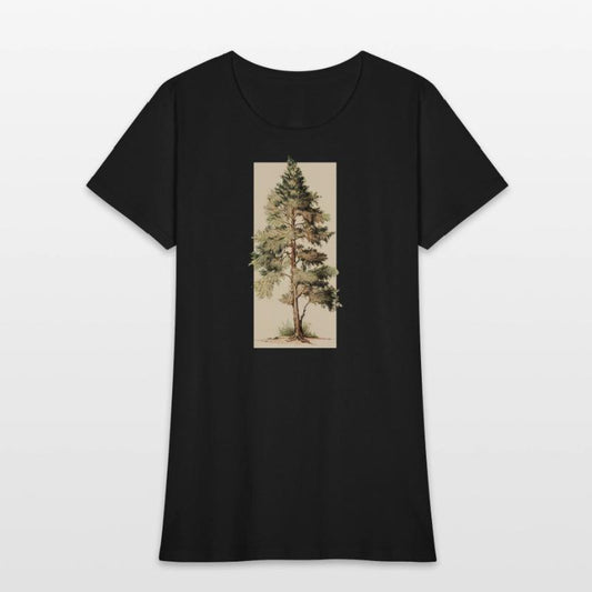 Serenity in Nature: Cedar Tree Art