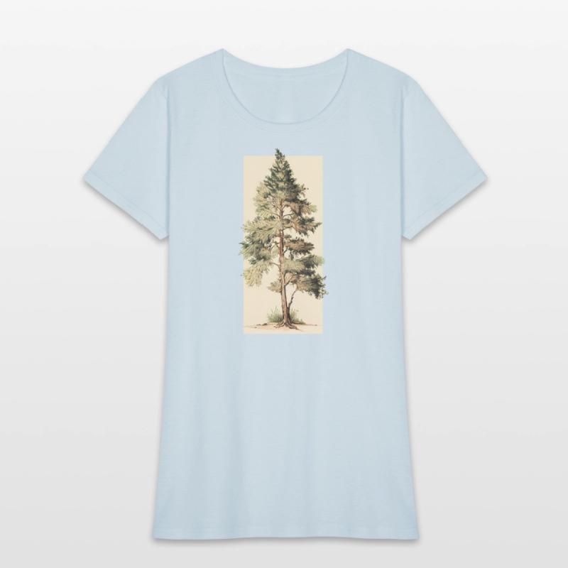 Serenity in Nature: Cedar Tree Art