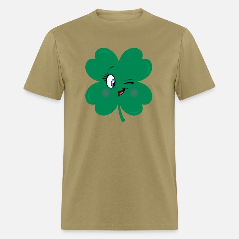 shamrock wink face