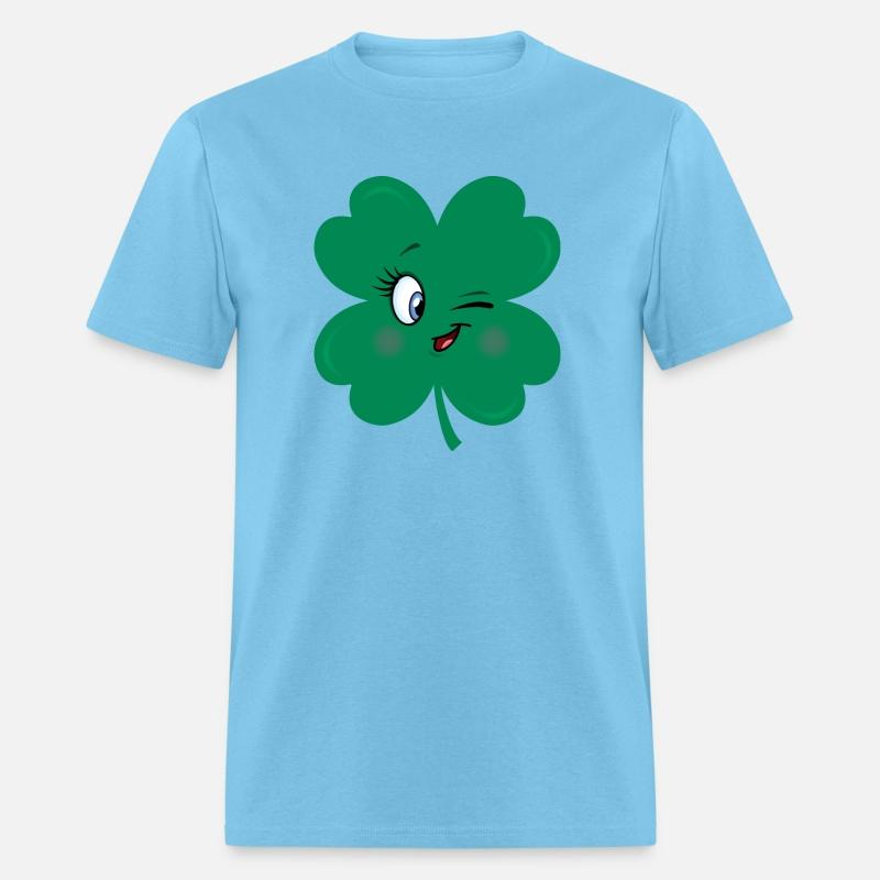 shamrock wink face