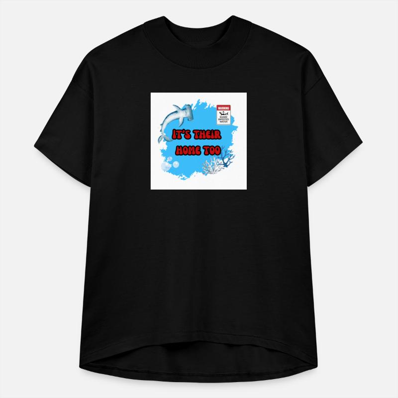 Shark Infested Water Marine Humor Design