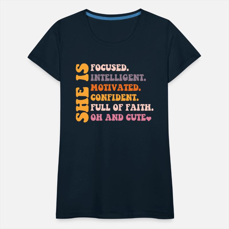 She Is Focused Intelligent Motivated Confident