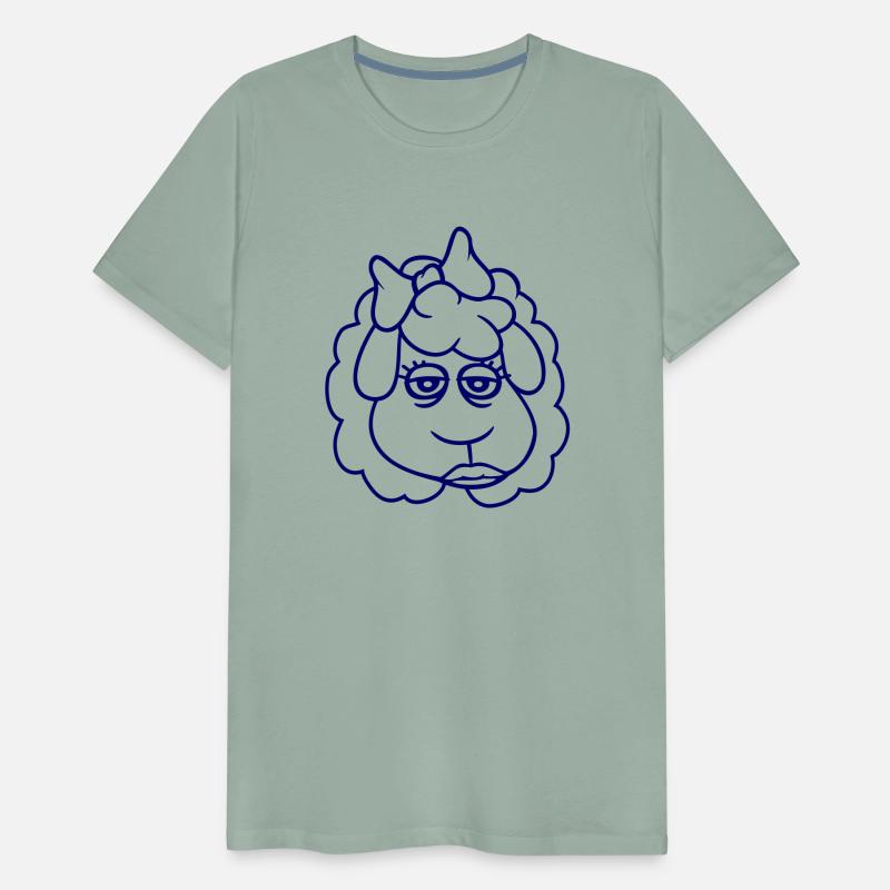 Sheep Girl Woman Face Female Pretty Tired Head Fun