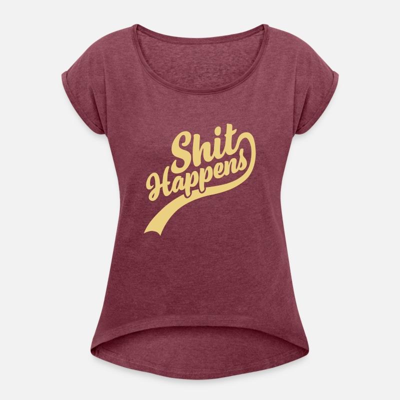 Shit happens writing quote